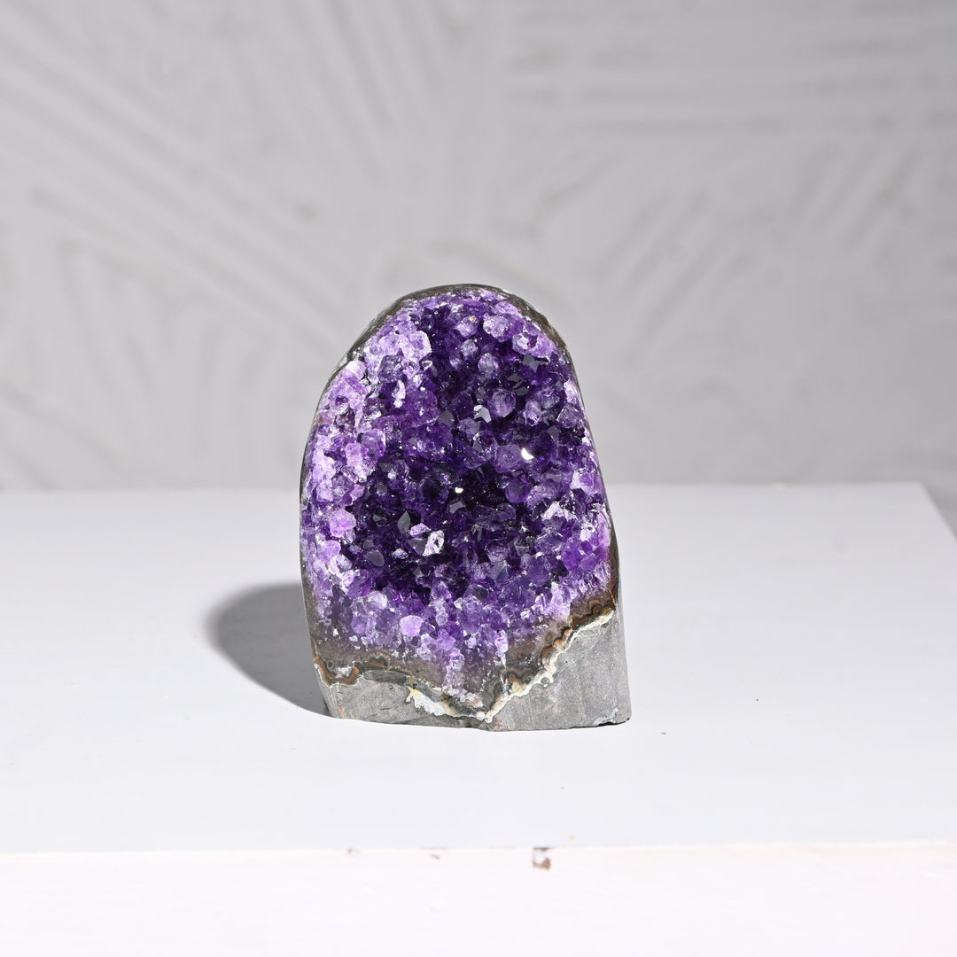 Natural Amethyst Geode 541g - Raw Crystal for Healing