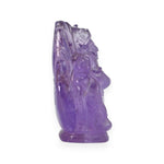 Load image into Gallery viewer, Amethyst Krishna Statue 74g – Natural Stone Idol for Devotion &amp; Calm Energy