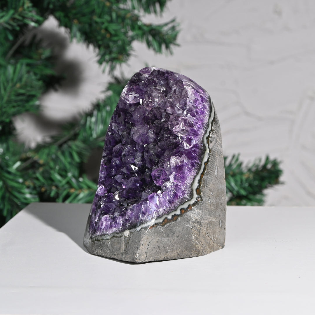Natural Amethyst Geode 1808g - Raw Crystal for Healing