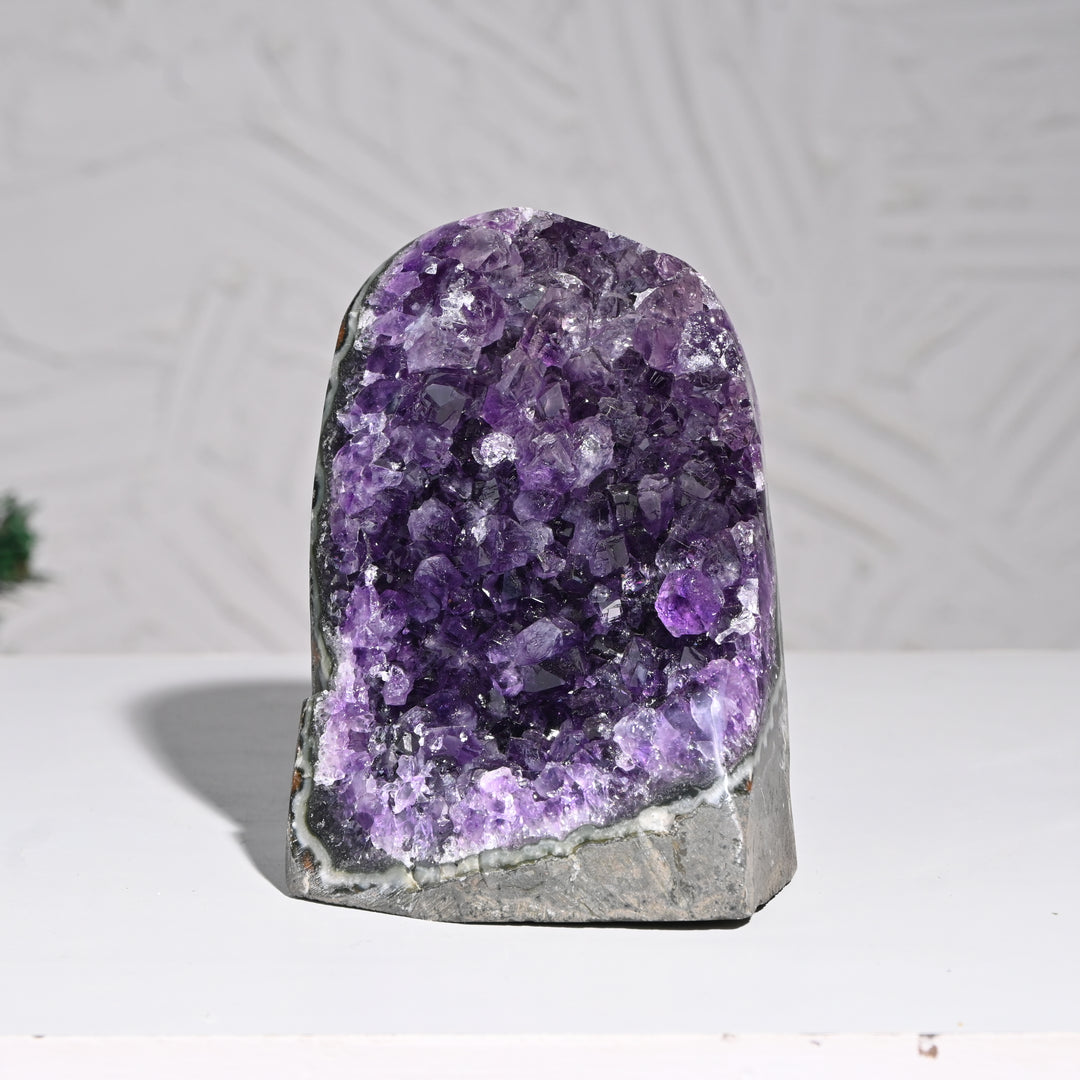 Natural Amethyst Geode 1808g - Raw Crystal for Healing