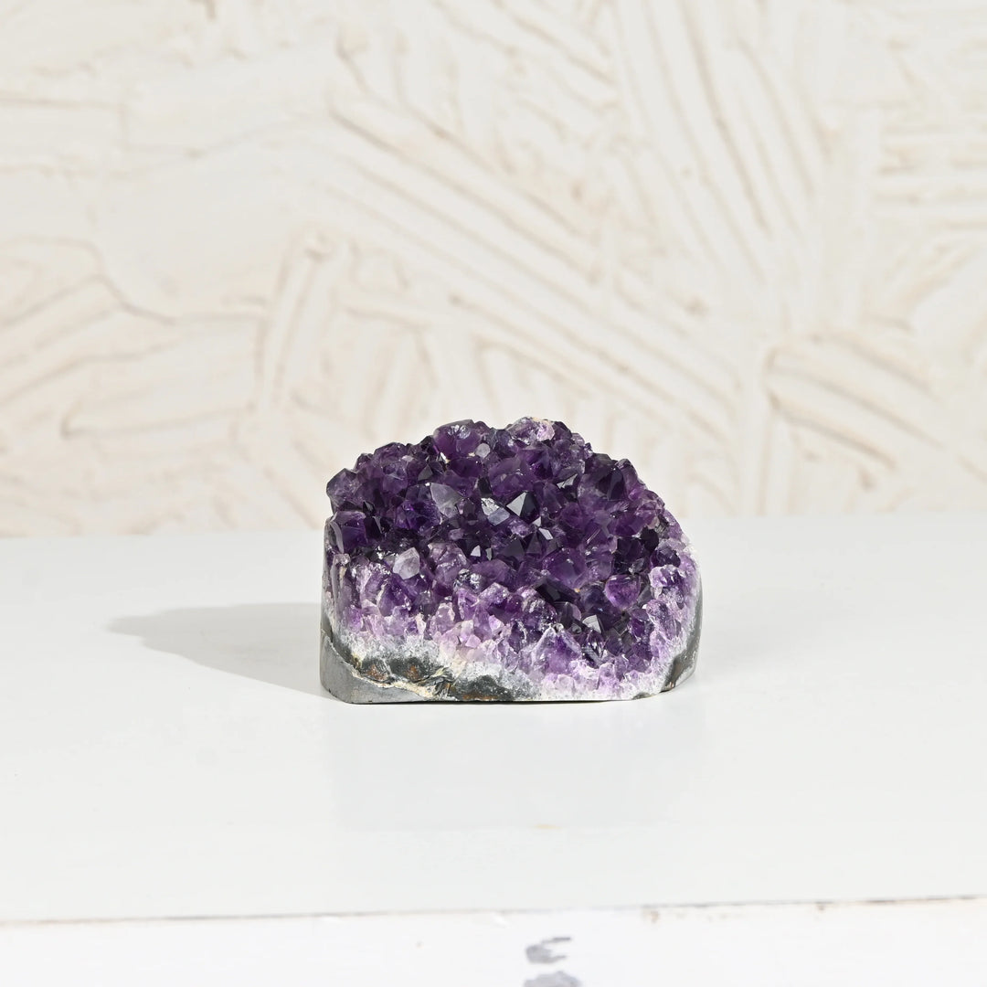 Natural Amethyst Geode 548g - Raw Crystal for Healing