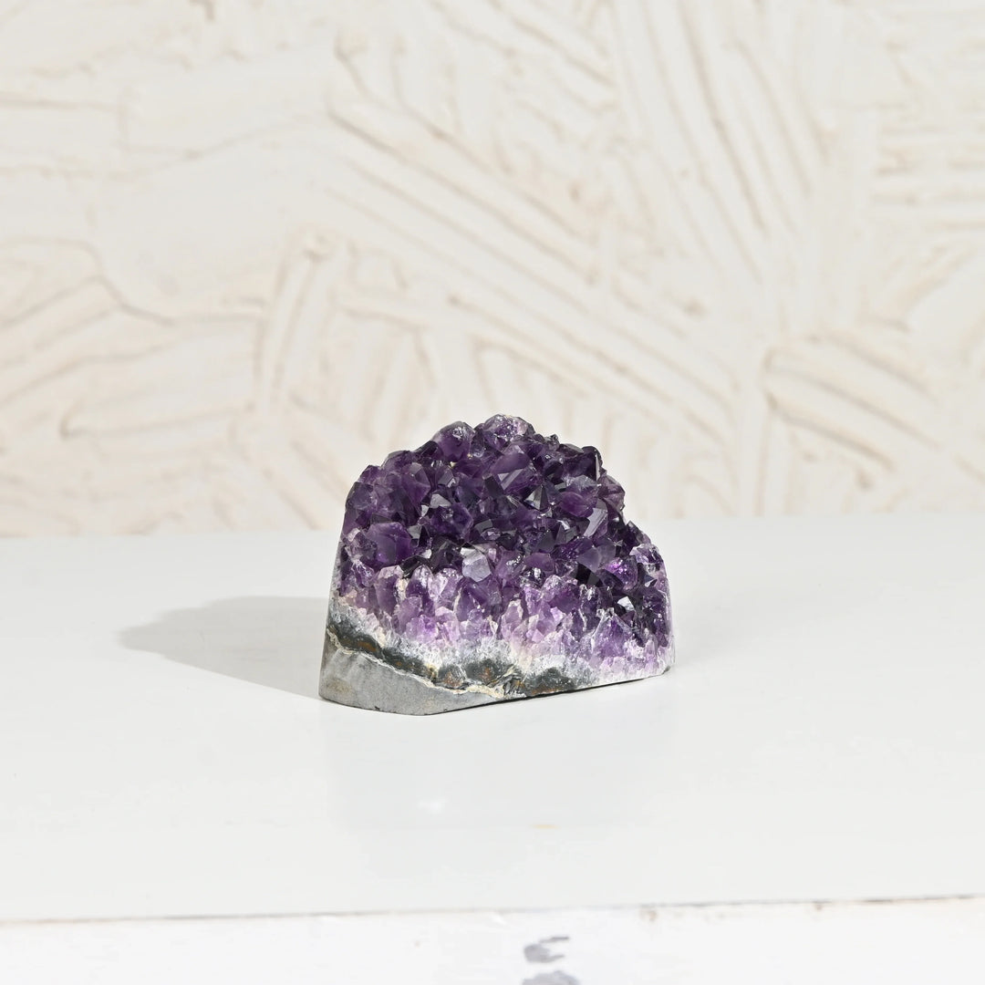 Natural Amethyst Geode 548g - Raw Crystal for Healing