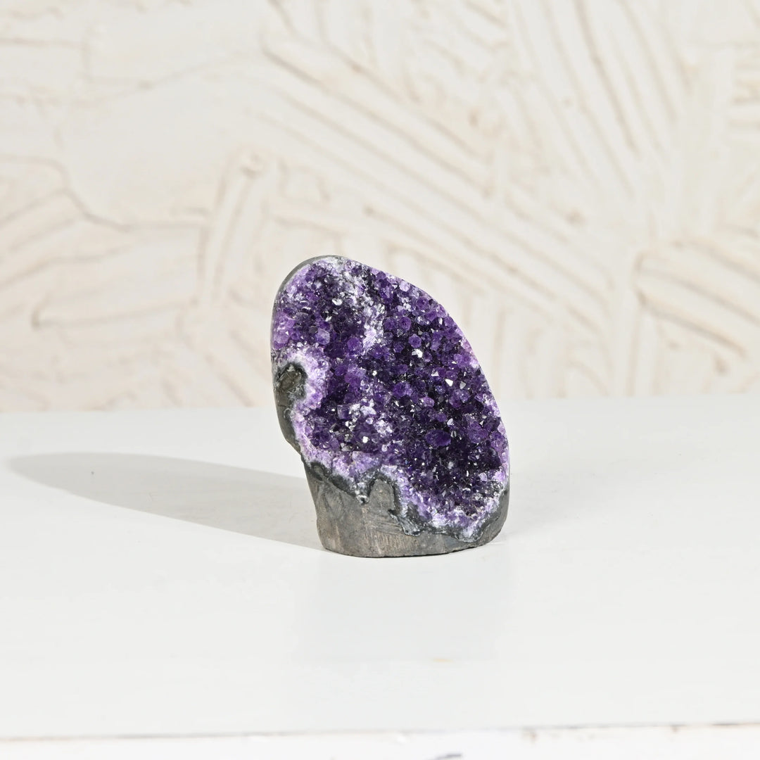 Natural Amethyst Geode 408g - Raw Crystal for Healing