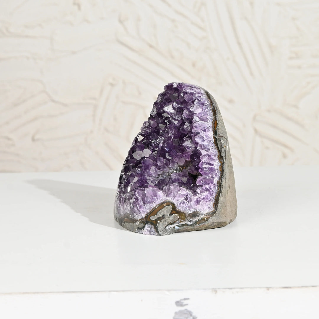 Natural Amethyst Geode 1267g - Raw Crystal for Healing