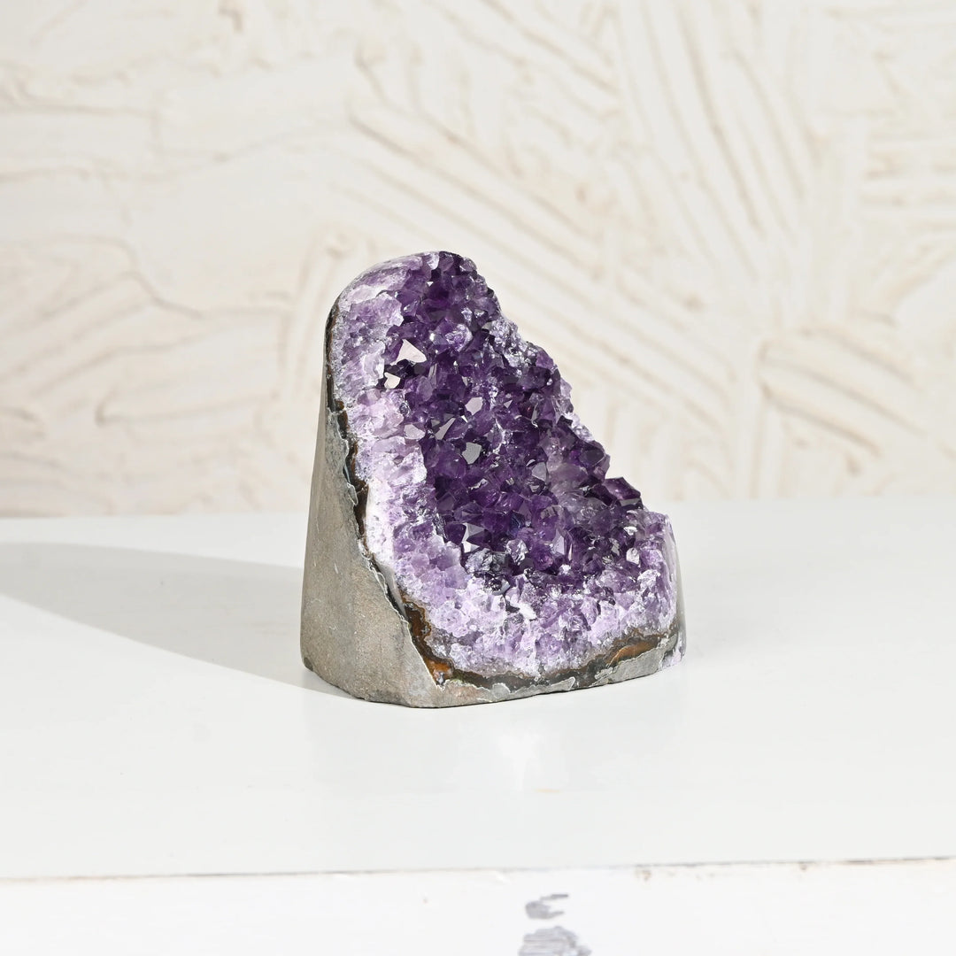 Natural Amethyst Geode 1267g - Raw Crystal for Healing