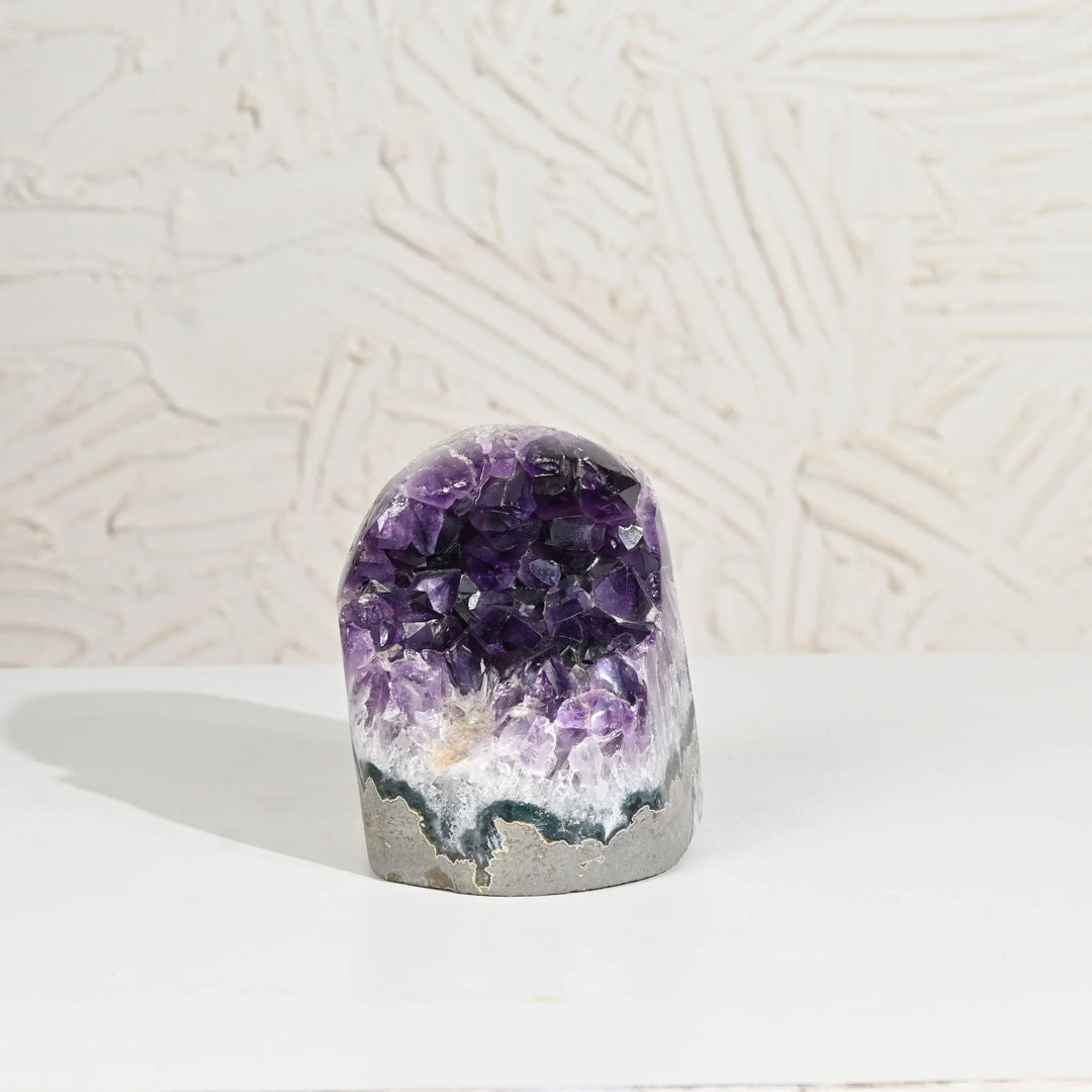 Natural Amethyst Geode 1378g - Raw Crystal for Healing