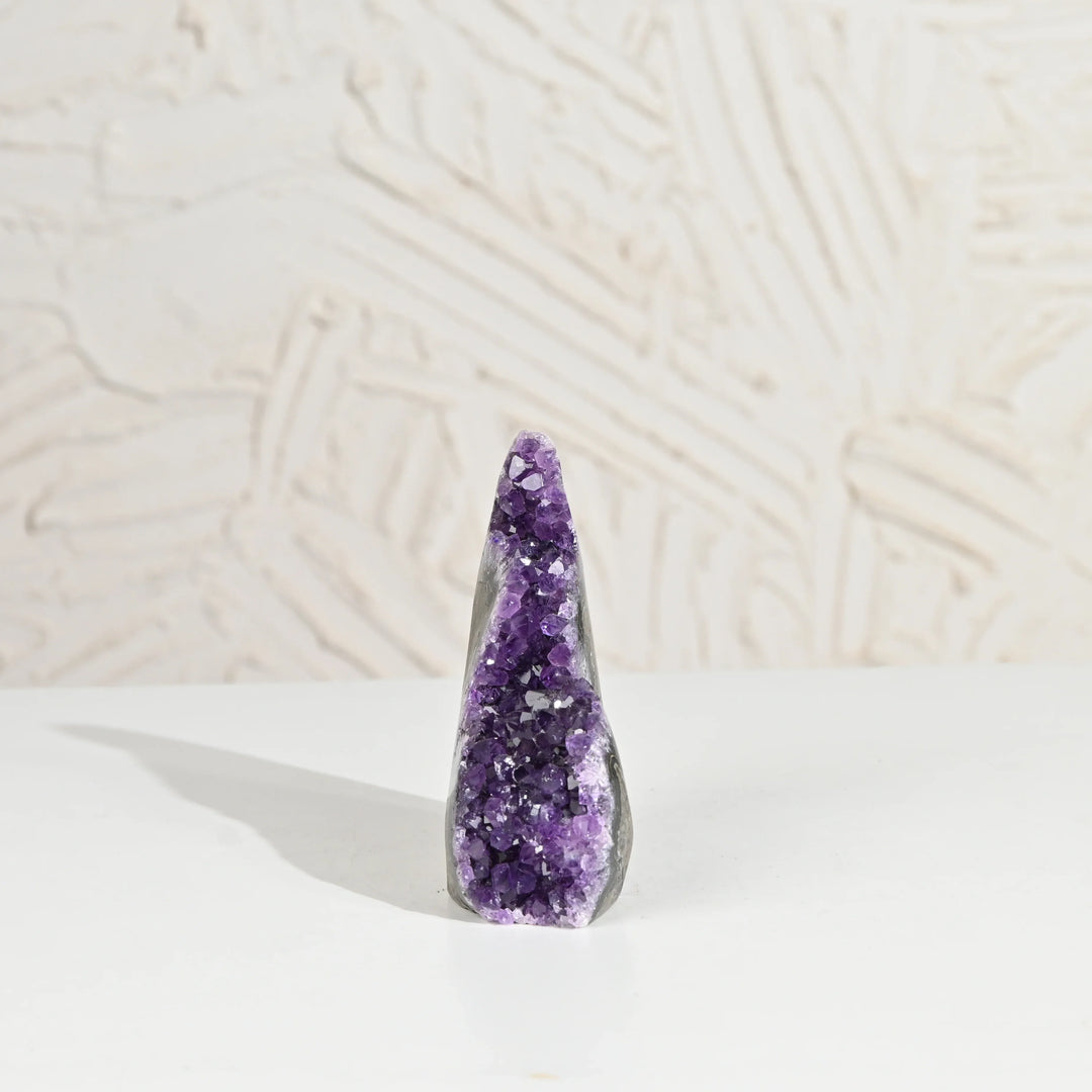 Natural Amethyst Geode 367g - Raw Crystal for Healing