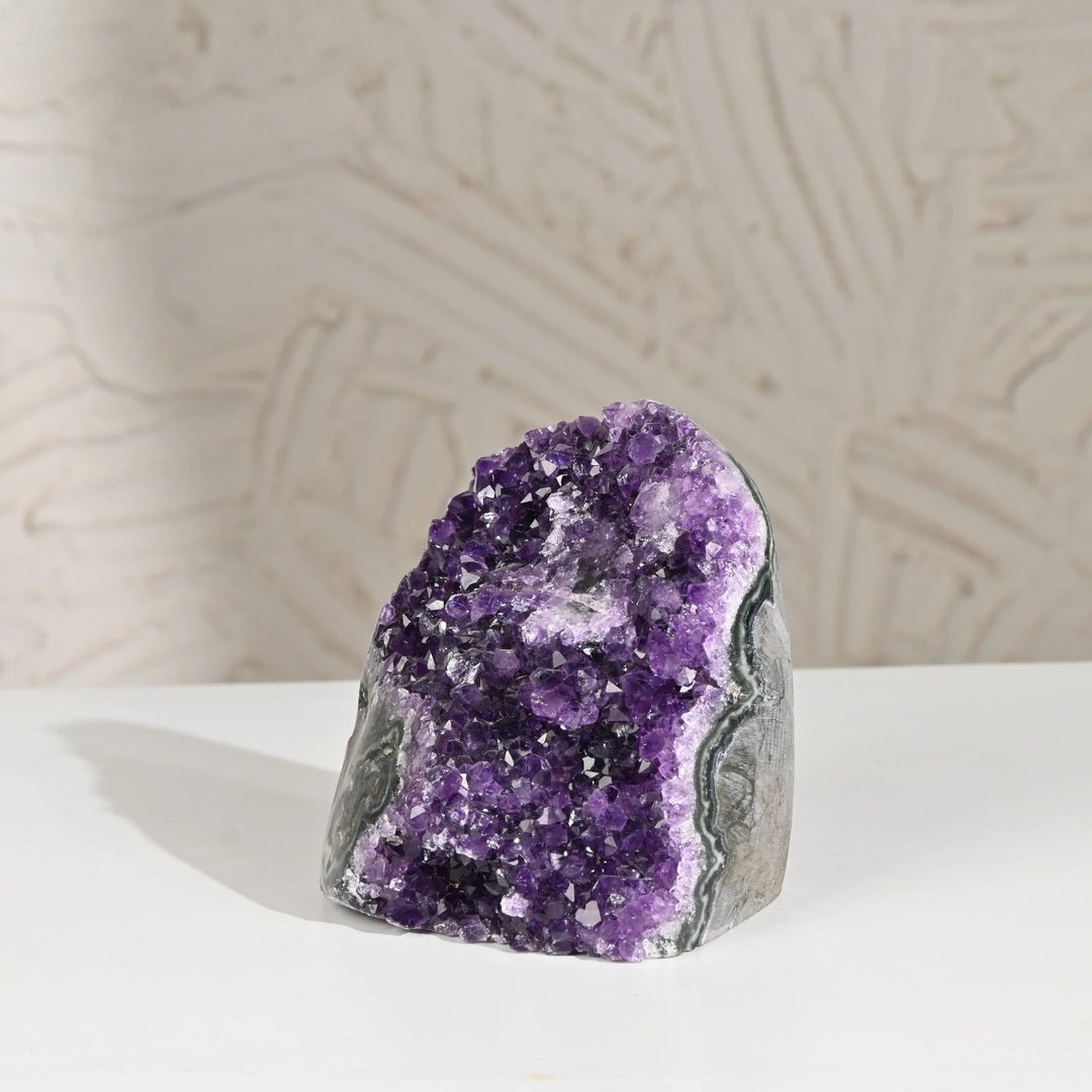 Natural Amethyst Geode 1353g - Raw Crystal for Healing