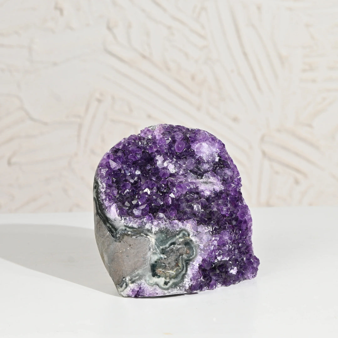 Natural Amethyst Geode 1353g - Raw Crystal for Healing