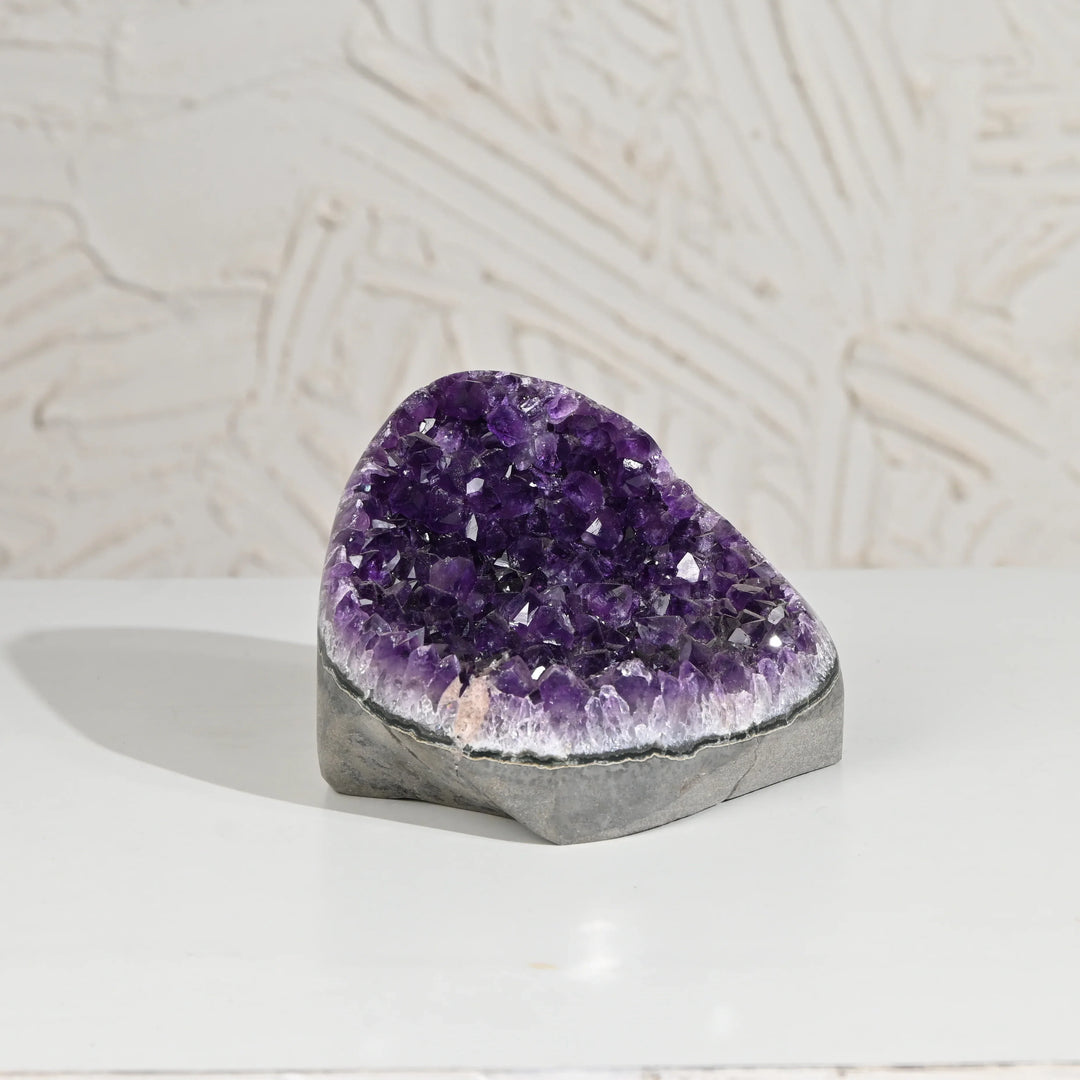 Natural Amethyst Geode 1133g - Raw Crystal for Healing