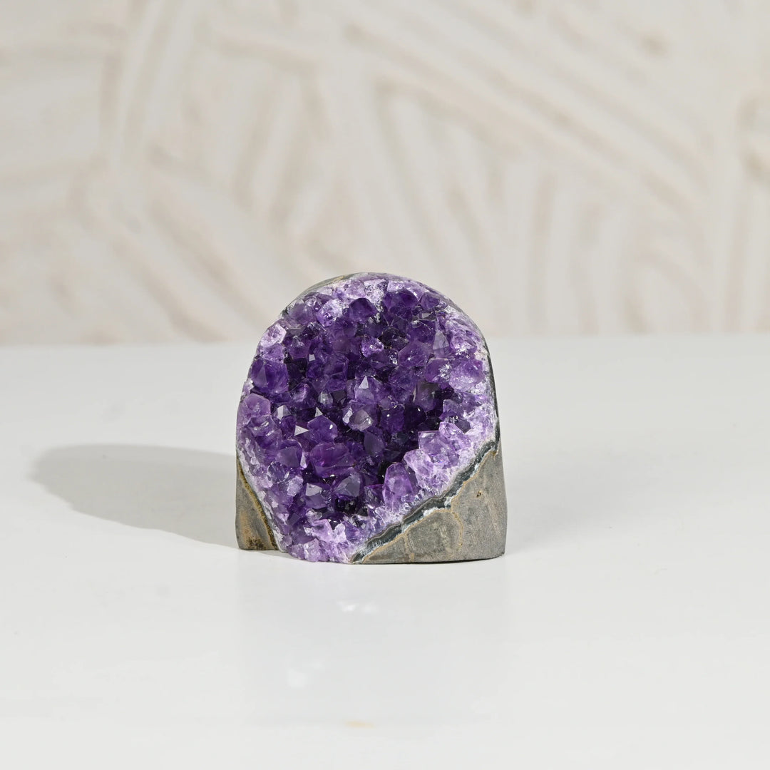 Natural Amethyst Geode 254g - Raw Crystal for Healing