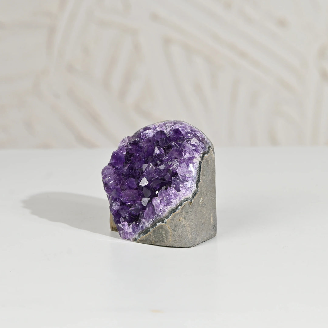 Natural Amethyst Geode 254g - Raw Crystal for Healing