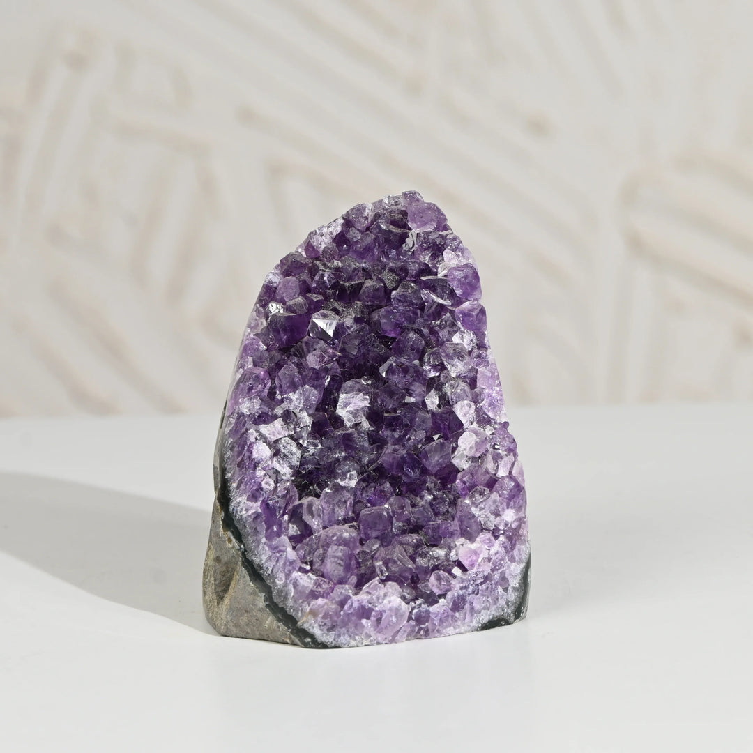 Natural Amethyst Geode 580g - Raw Crystal for Healing
