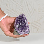 Load image into Gallery viewer, Natural Amethyst Geode 580g - Raw Crystal for Healing
