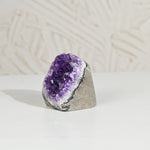 Load image into Gallery viewer, Natural Amethyst Geode 408 g - Raw Crystal for Healing