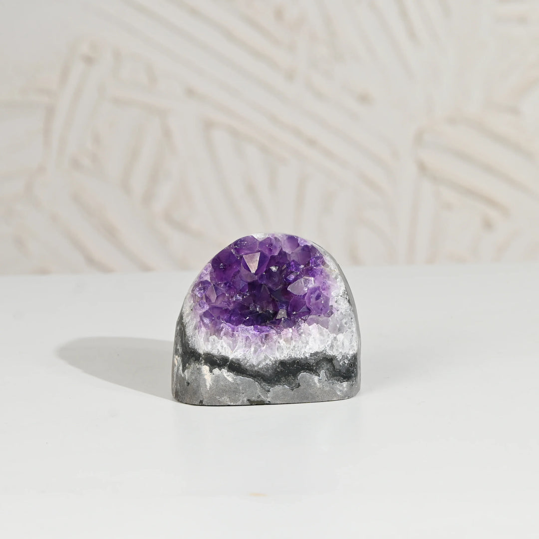 Natural Amethyst Geode 275g - Raw Crystal for Healing