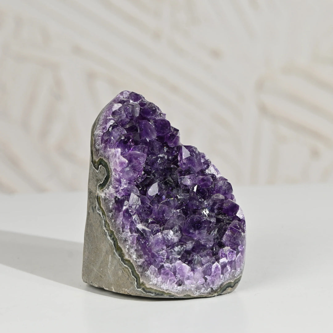 Natural Amethyst Geode 558g - Raw Crystal for Healing
