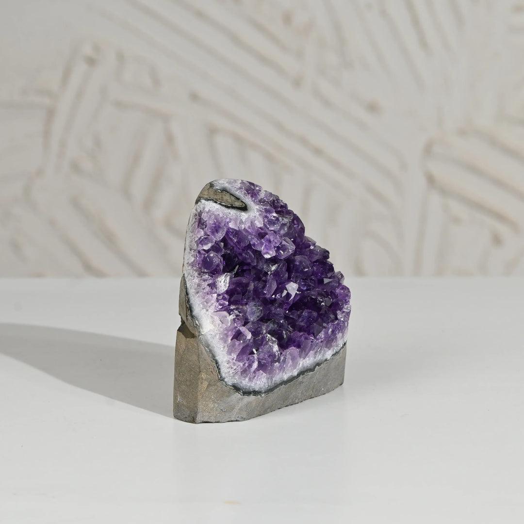 Natural Amethyst Geode 427g - Raw Crystal for Healing