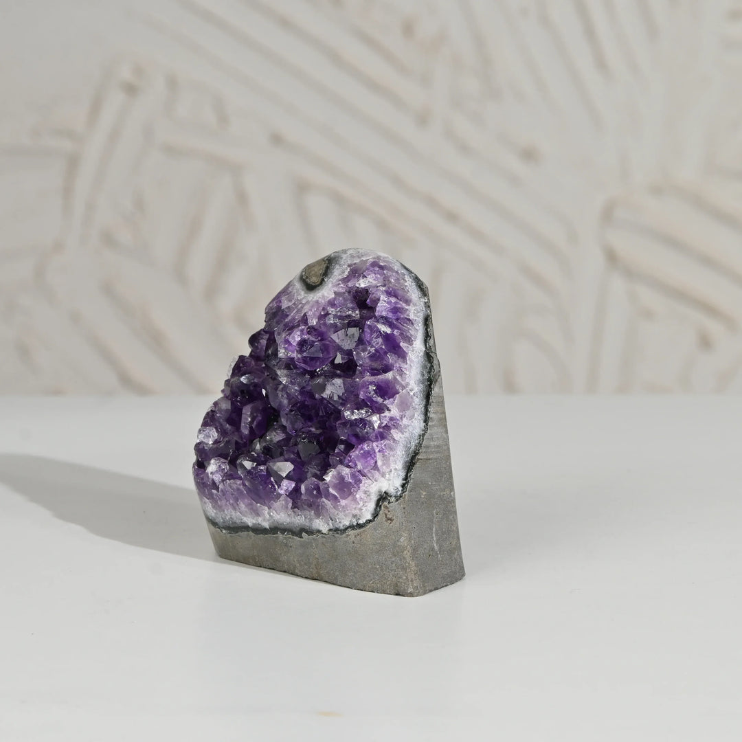 Natural Amethyst Geode 427g - Raw Crystal for Healing