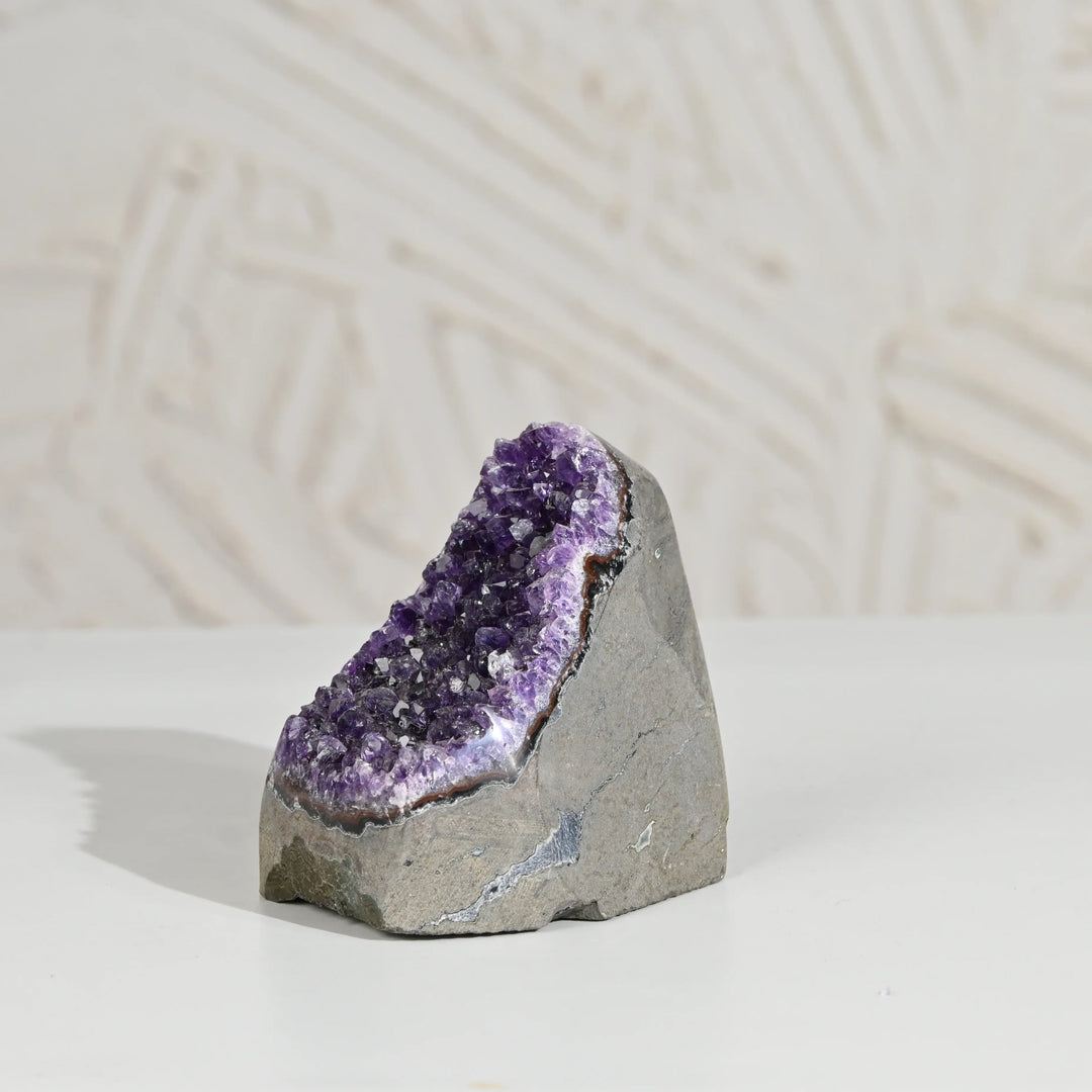Natural Amethyst Geode 474g - Raw Crystal for Healing
