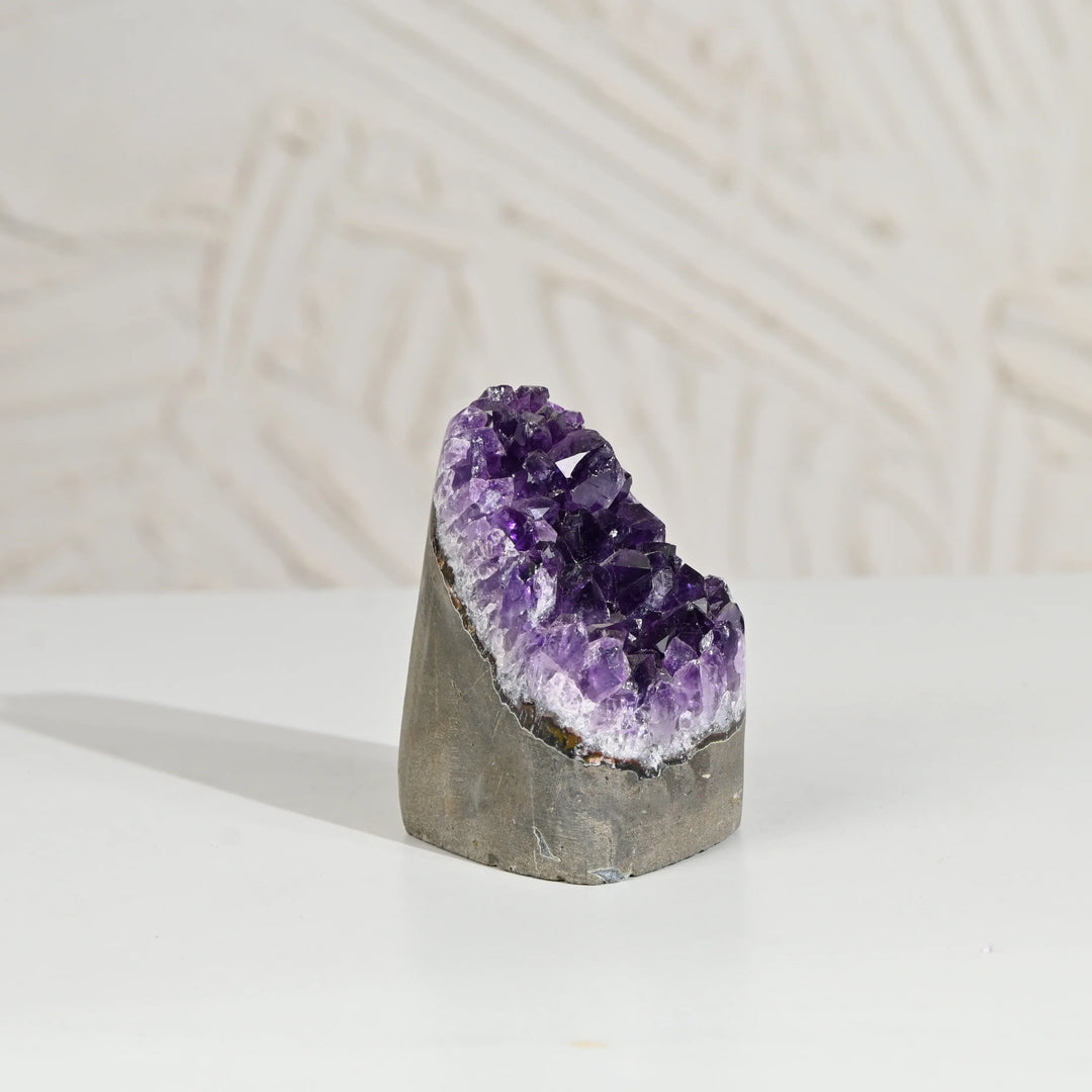 Natural Amethyst Geode 382g - Raw Crystal for Healing