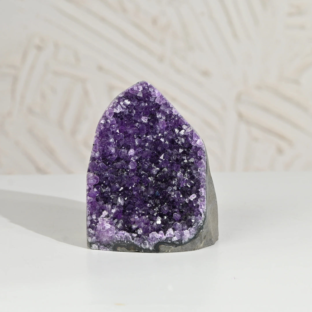Natural Amethyst Geode 560g - Raw Crystal for Healing