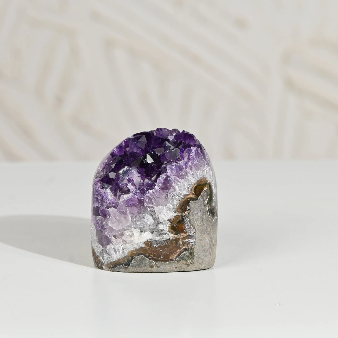 Natural Amethyst Geode 396g - Raw Crystal for Healing