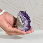 Load image into Gallery viewer, Natural Amethyst Geode 353g - Raw Crystal for Healing