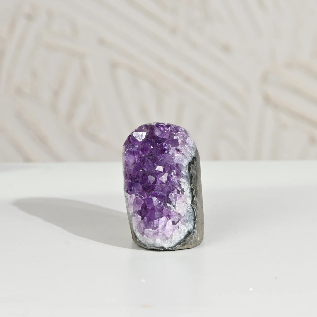 Natural Amethyst Geode 240g - Raw Crystal for Healing