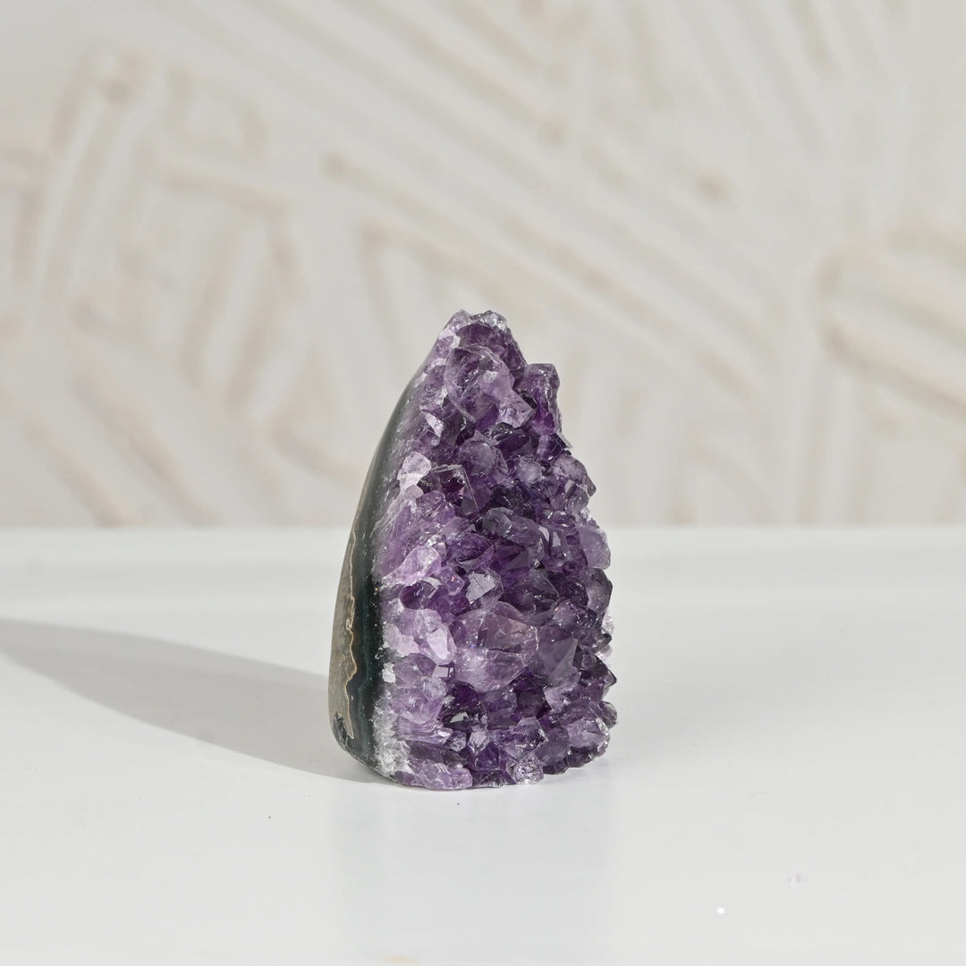 Natural Amethyst Geode 286g - Raw Crystal for Healing