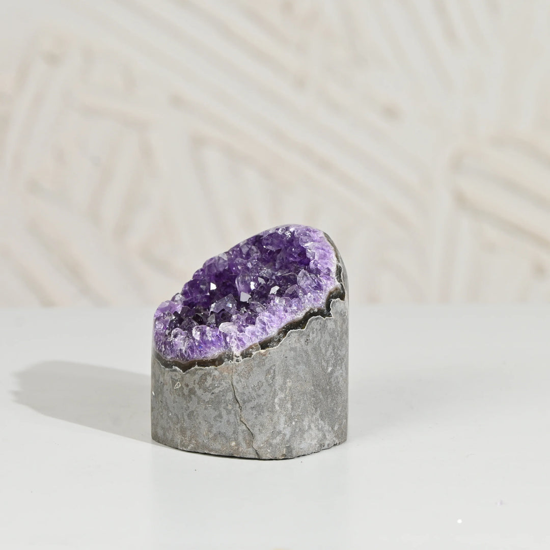 Natural Amethyst Geode 422g - Raw Crystal for Healing