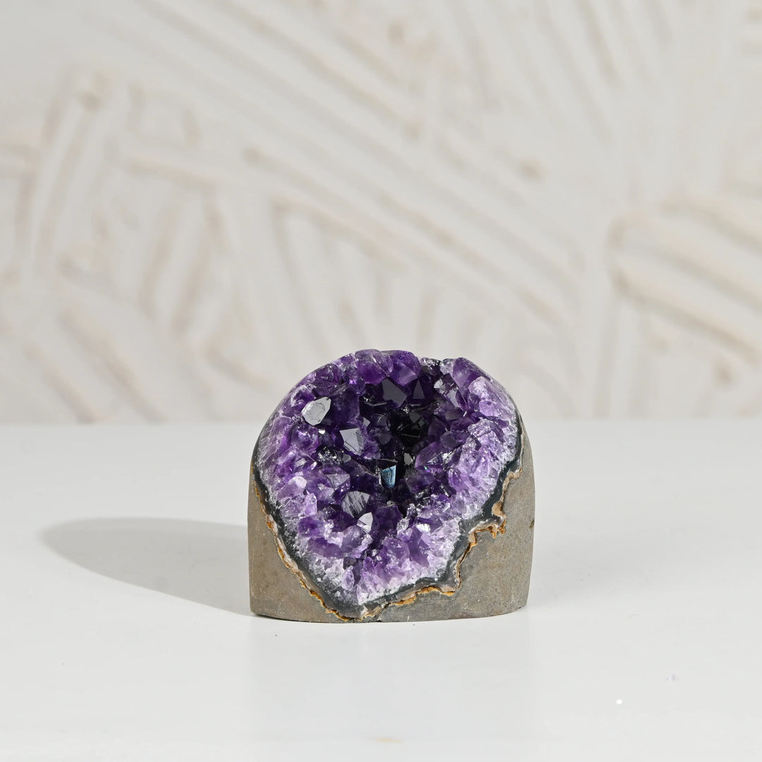Natural Amethyst Geode 362g - Raw Crystal for Healing
