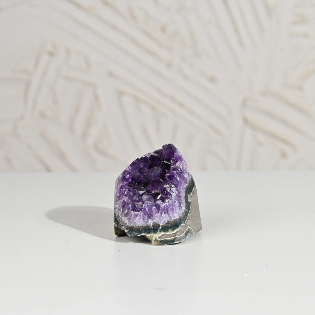 Natural Amethyst Geode 280g - Raw Crystal for Healing