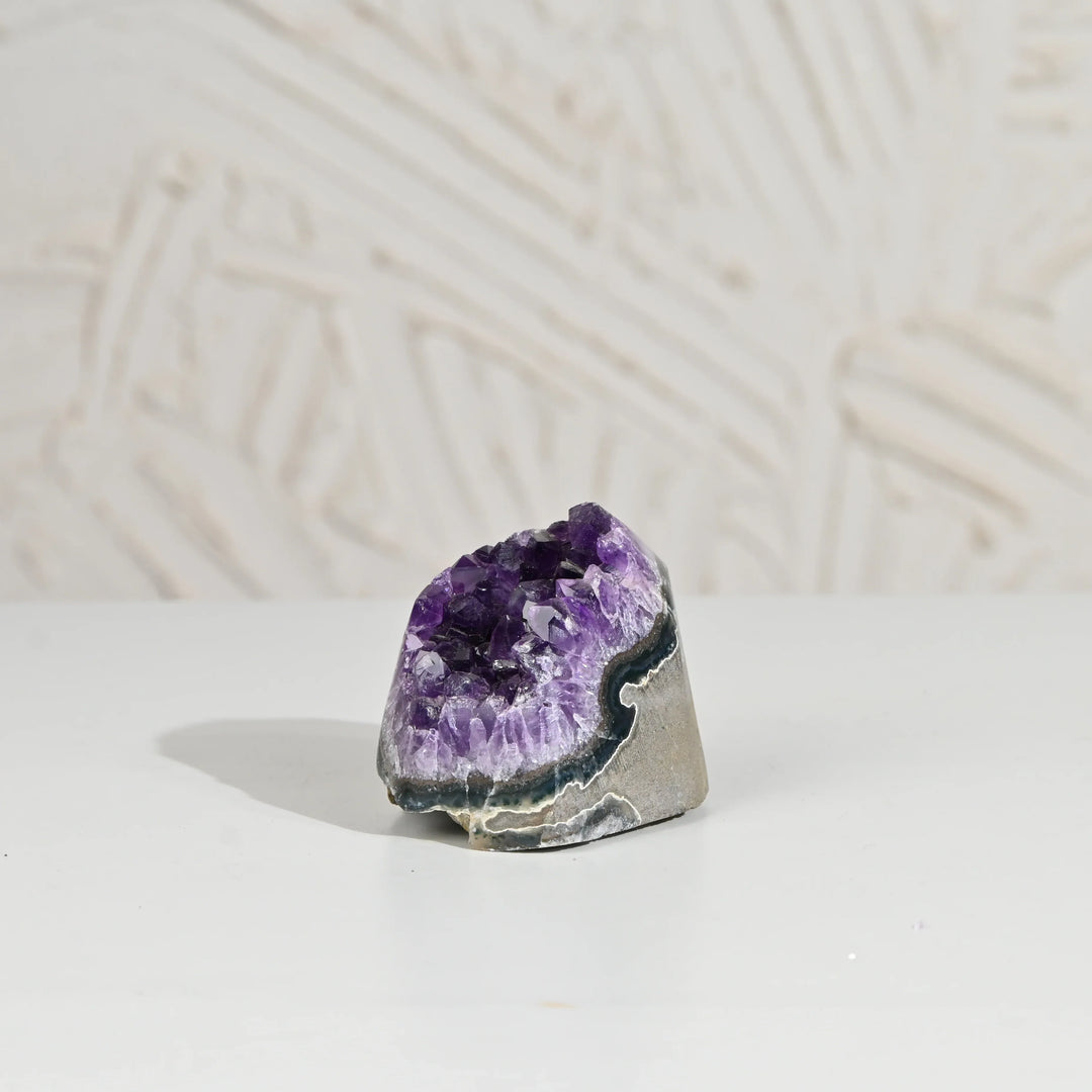 Natural Amethyst Geode 280g - Raw Crystal for Healing