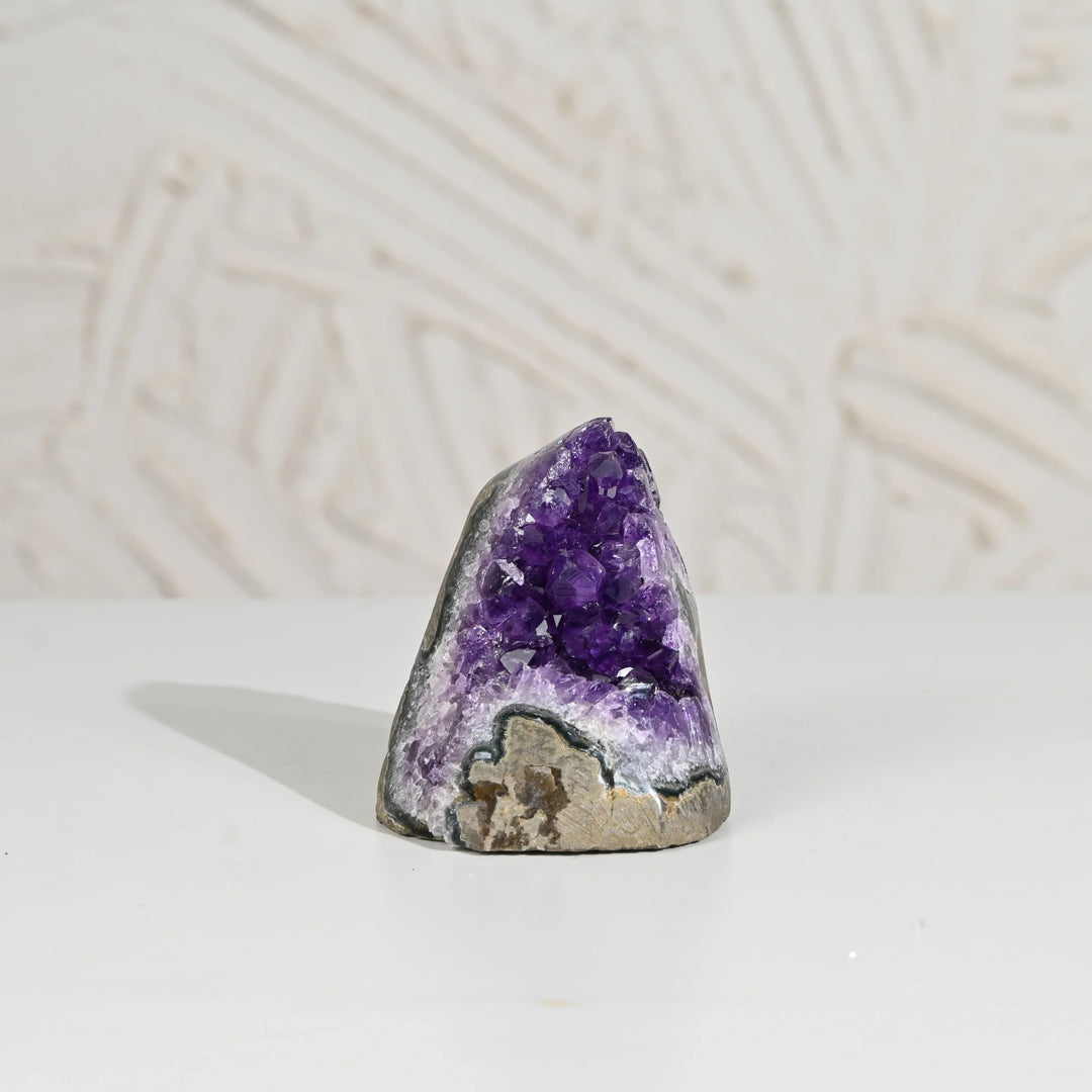 Natural Amethyst Geode 370g - Raw Crystal for Healing