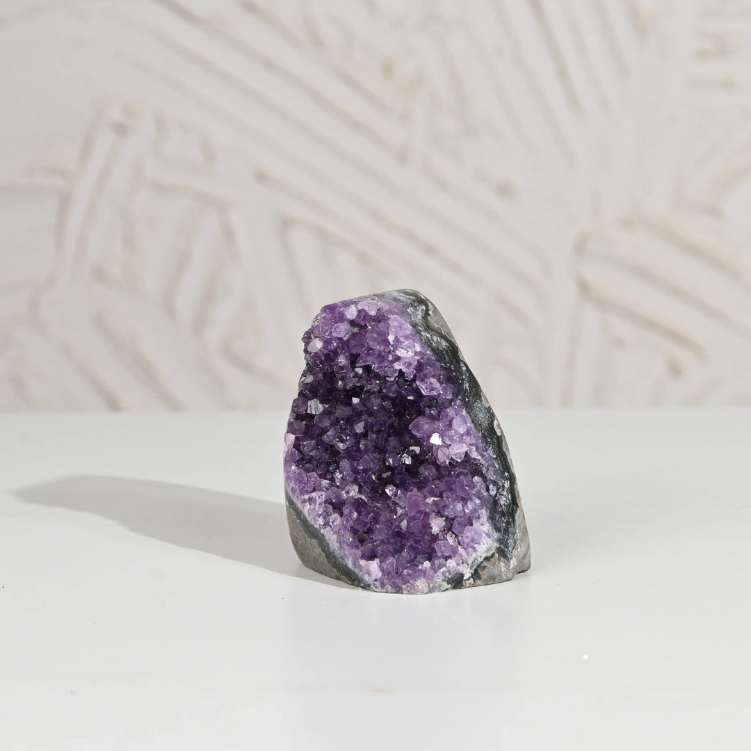 Natural Amethyst Geode 393g - Raw Crystal for Healing