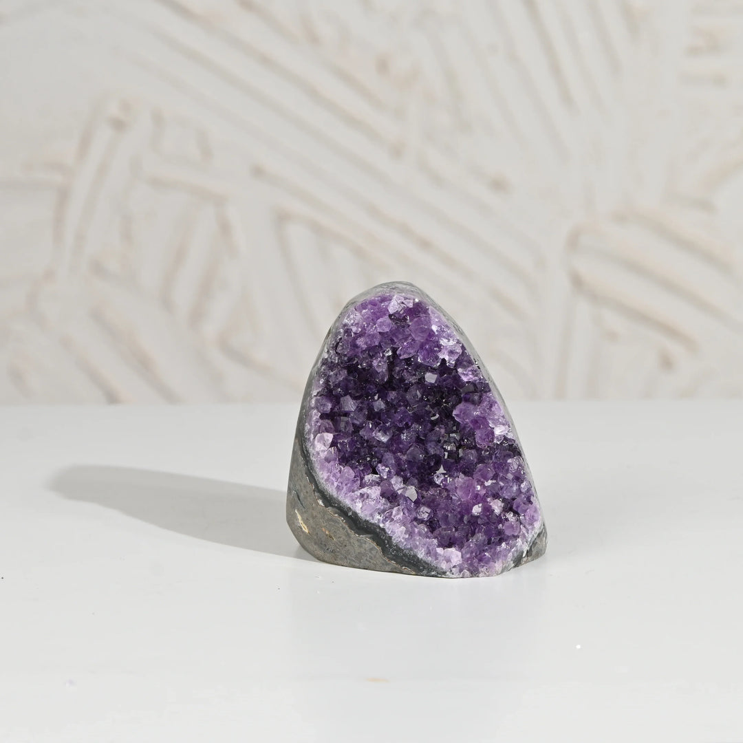 Natural Amethyst Geode 393g - Raw Crystal for Healing