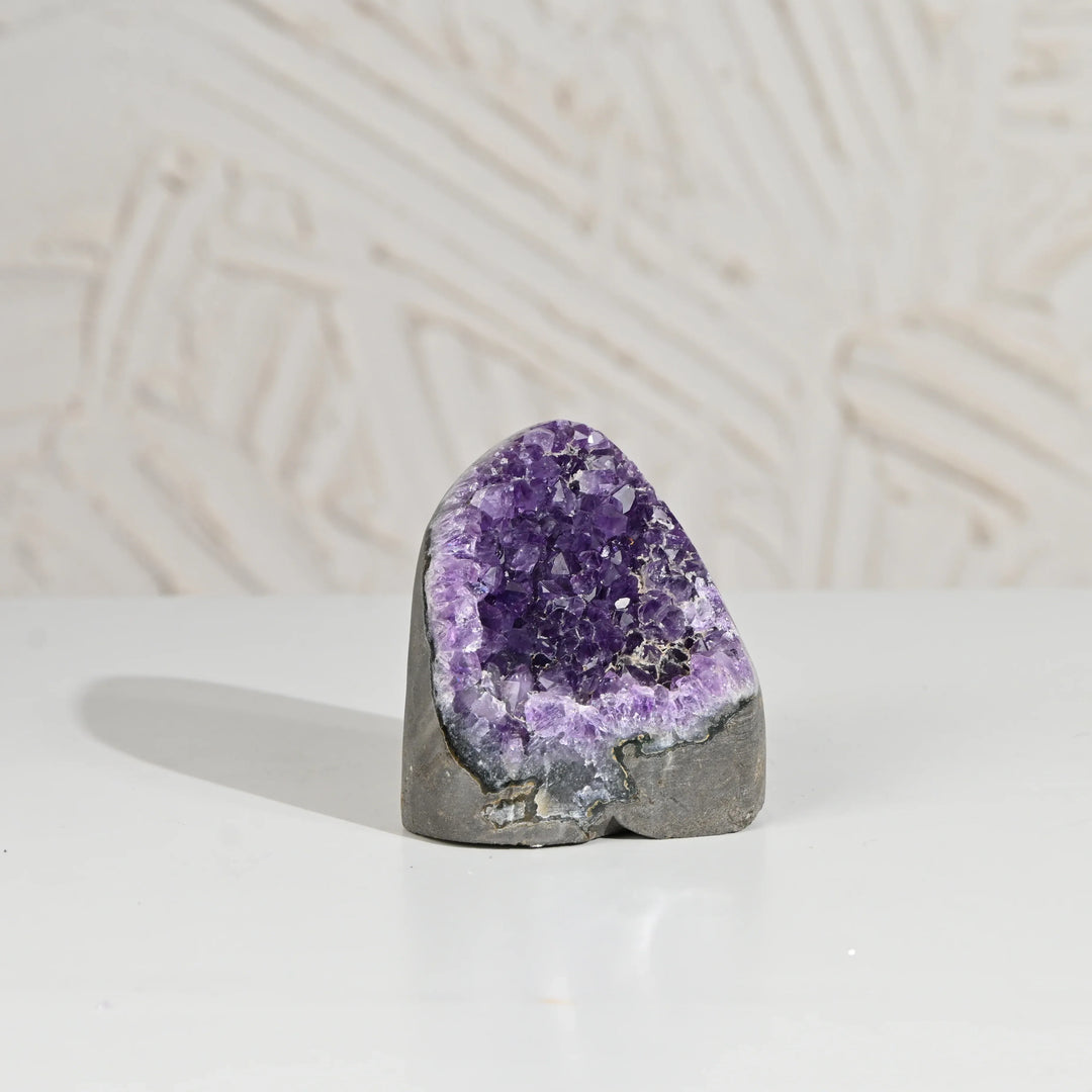 Natural Amethyst Geode 341g - Raw Crystal for Healing