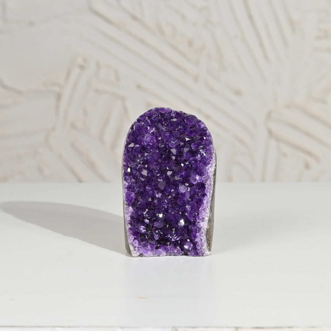 Natural Amethyst Geode 550 g - Raw Crystal for Healing