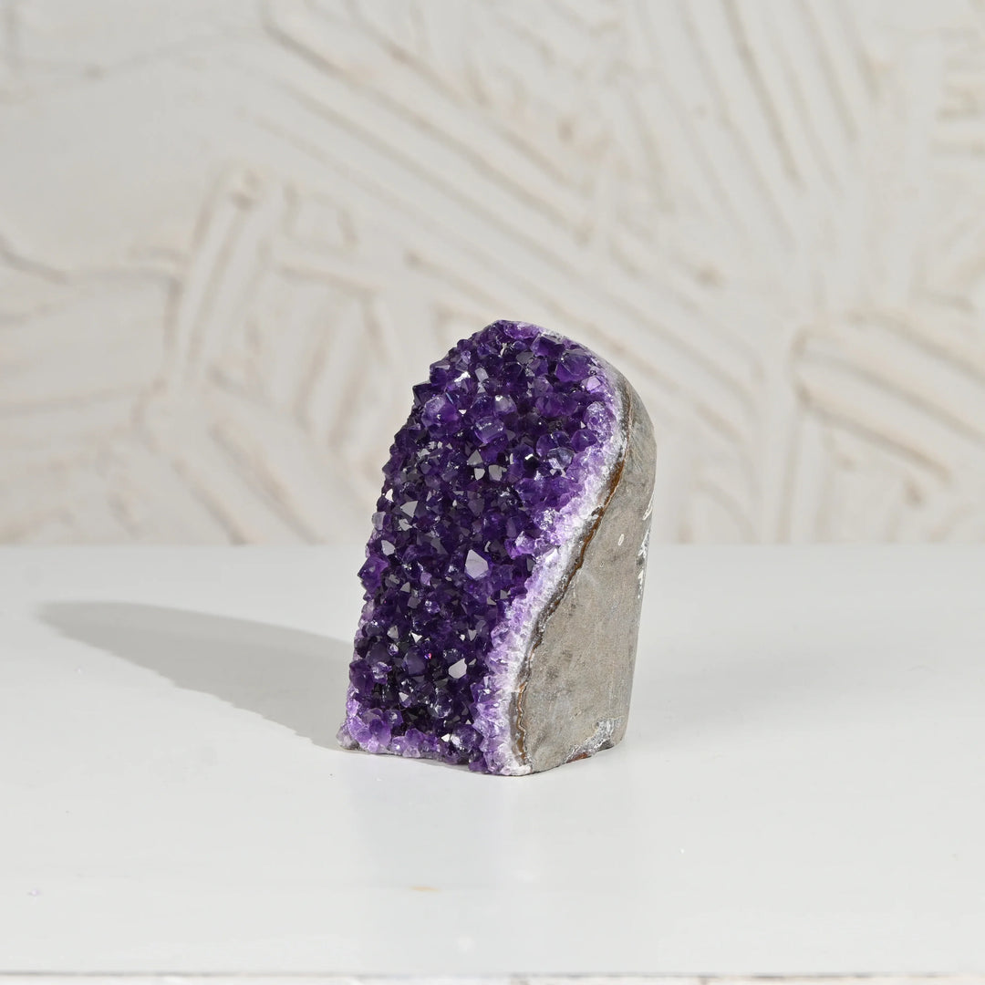 Natural Amethyst Geode 550 g - Raw Crystal for Healing