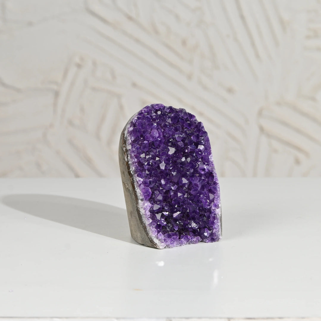 Natural Amethyst Geode 550 g - Raw Crystal for Healing