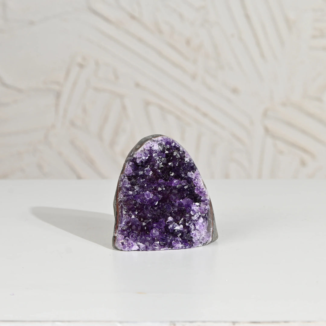Natural Amethyst Geode 313g - Raw Crystal for Healing