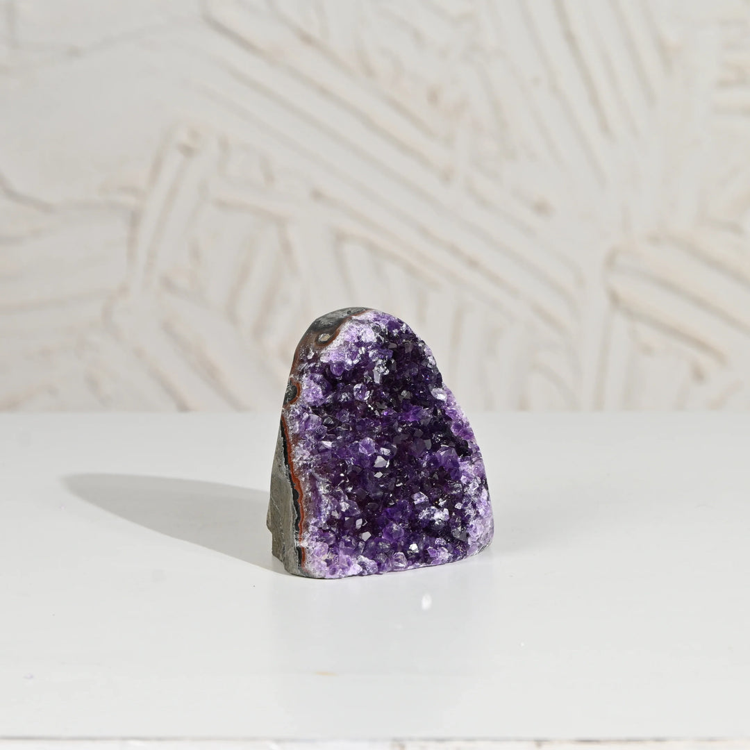 Natural Amethyst Geode 313g - Raw Crystal for Healing