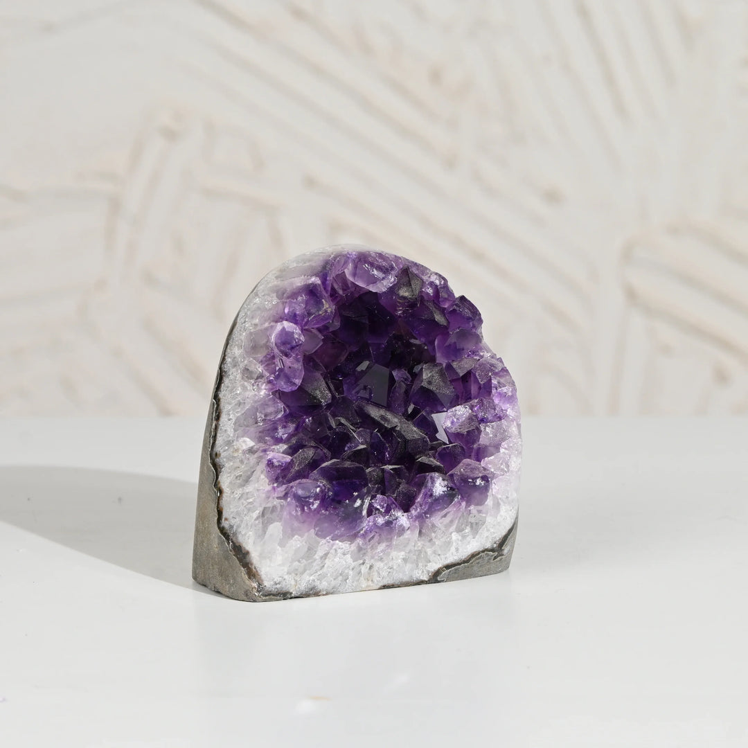 Natural Amethyst Geode 875g - Raw Crystal for Healing