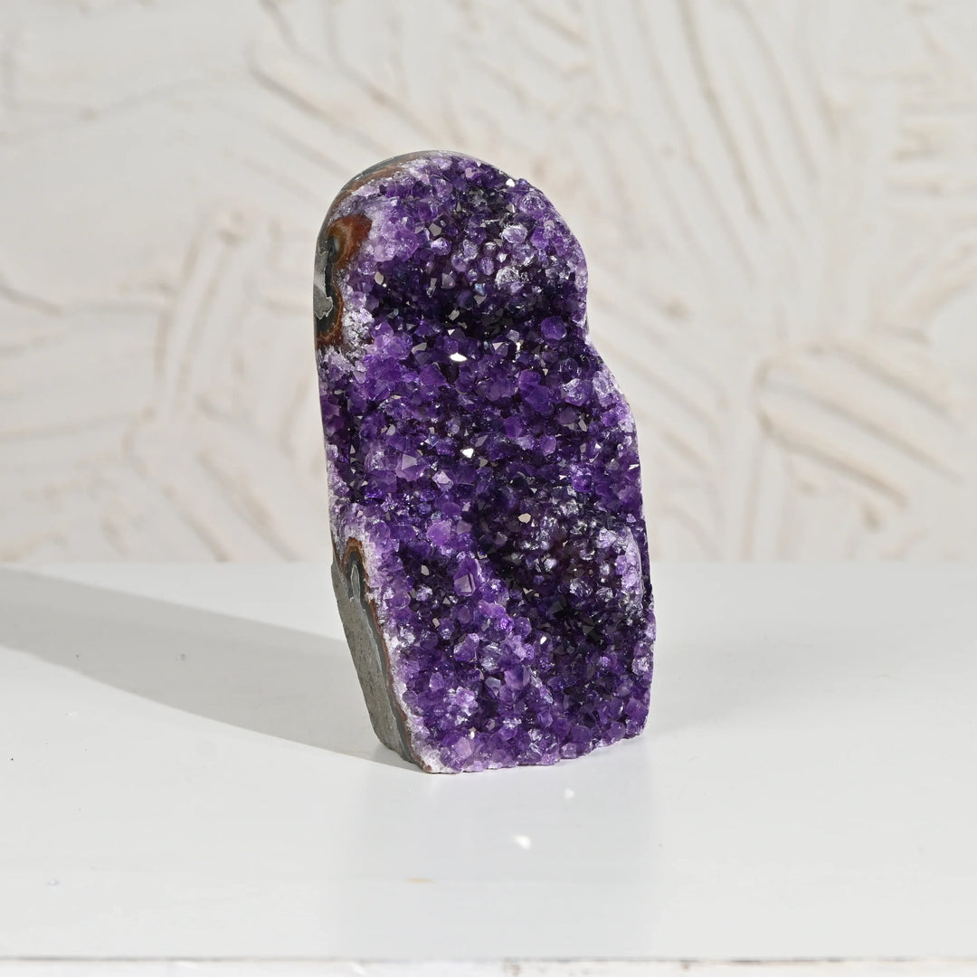Natural Amethyst Geode 1097g - Raw Crystal for Healing