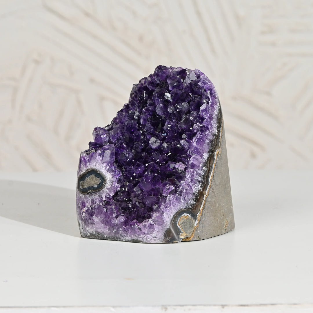 Natural Amethyst Geode 1153g - Raw Crystal for Healing
