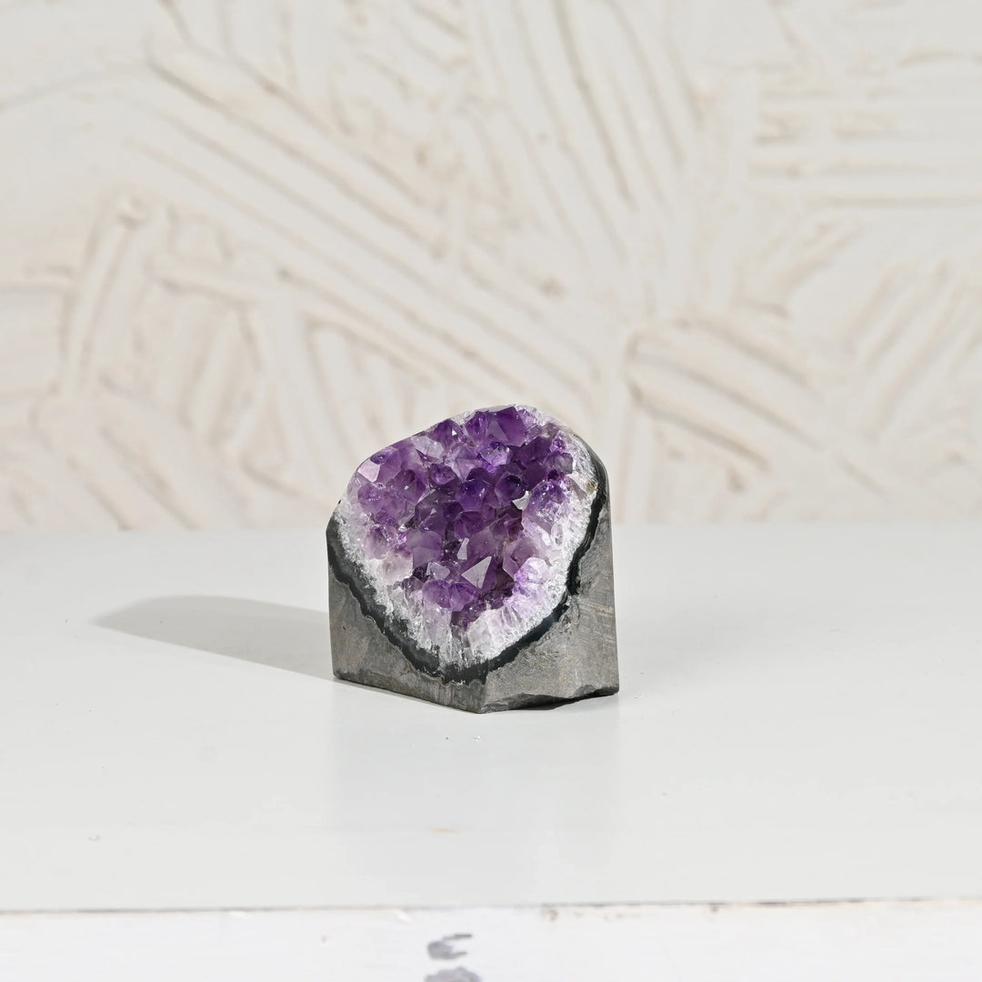 Natural Amethyst Geode 463g - Raw Crystal for Healing