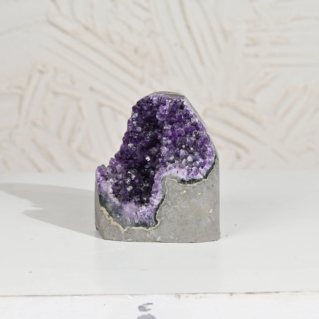 Natural Amethyst Geode 1301g - Raw Crystal for Healing