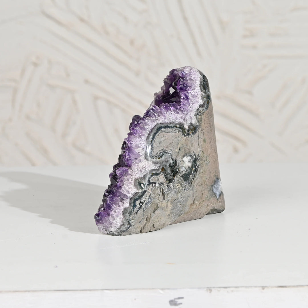 Natural Amethyst Geode 1129g - Raw Crystal for Healing