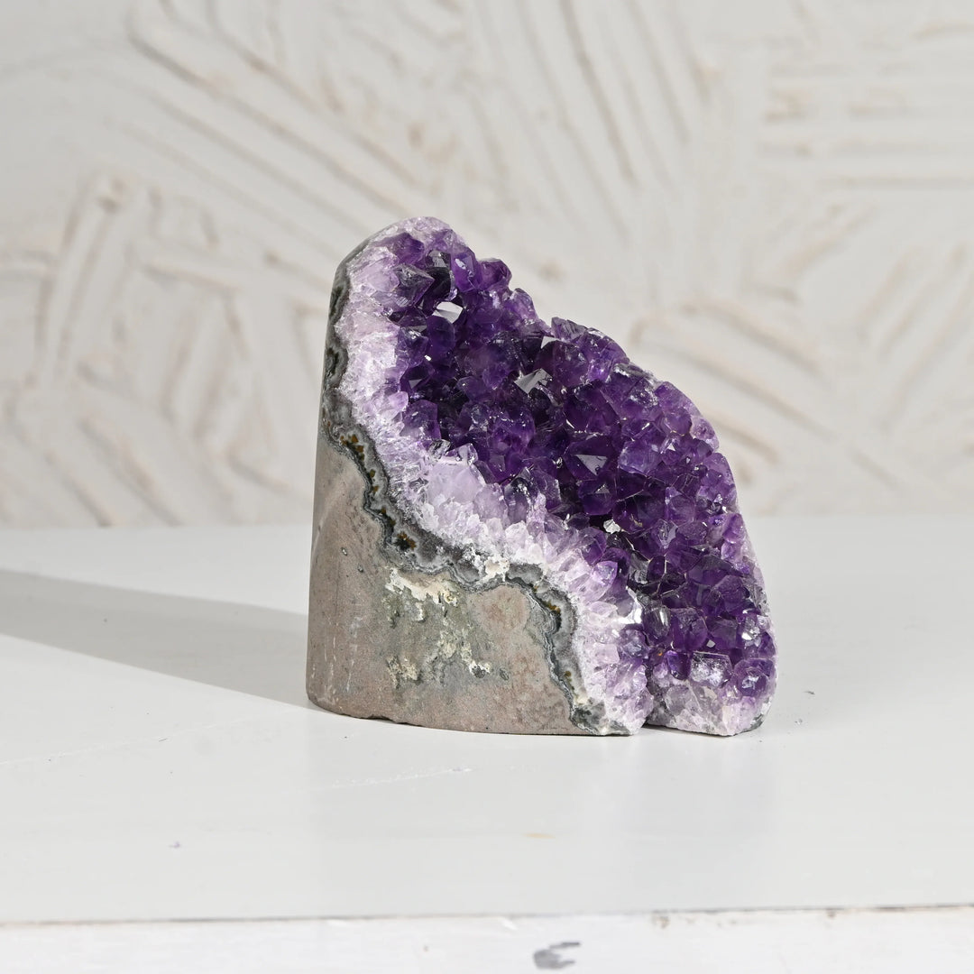 Natural Amethyst Geode 1129g - Raw Crystal for Healing